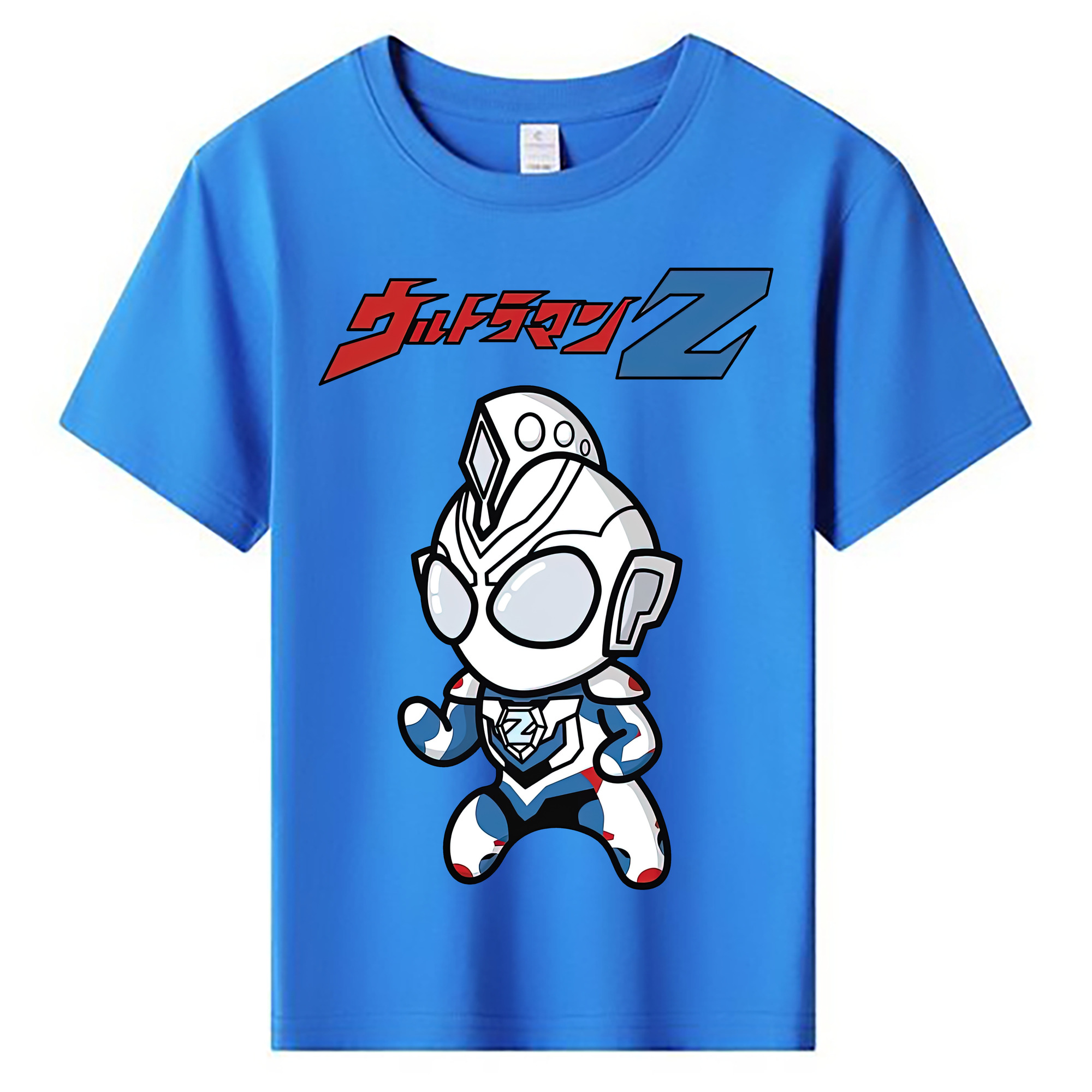 （画像用） ウルトラマン Ultraman 綿100％キッズTシャツ（フロントプリント）